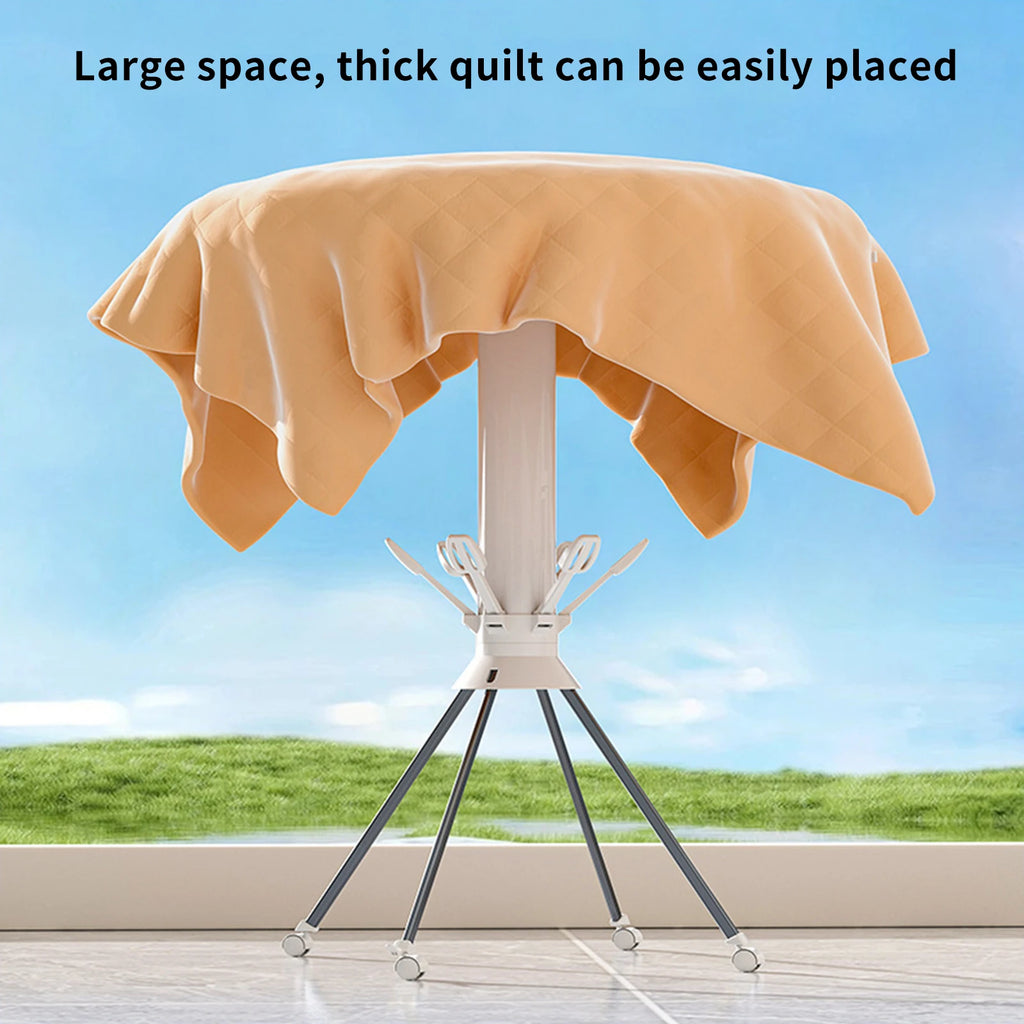 Sèche-linge pliable sur pied Pieuvre T1