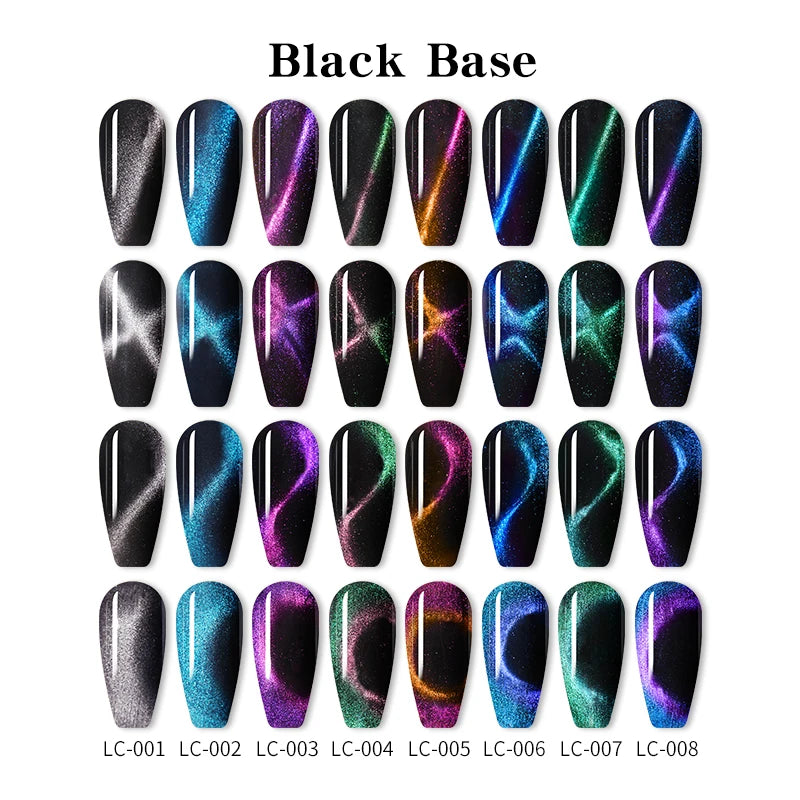 LILYCUTE 7ml 9D chat magnétique Gel vernis à ongles aimant irisé Semi Permanent tremper UV LED manucure pour Nail Art Gel vernis