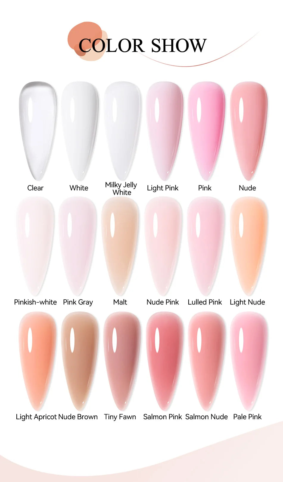 UR SUGAR 150g Gel de gelée Gel d'extension d'ongle blanc laiteux nu rose Construction rapide UV ongles Gels durs Gel de Construction auto-nivelant