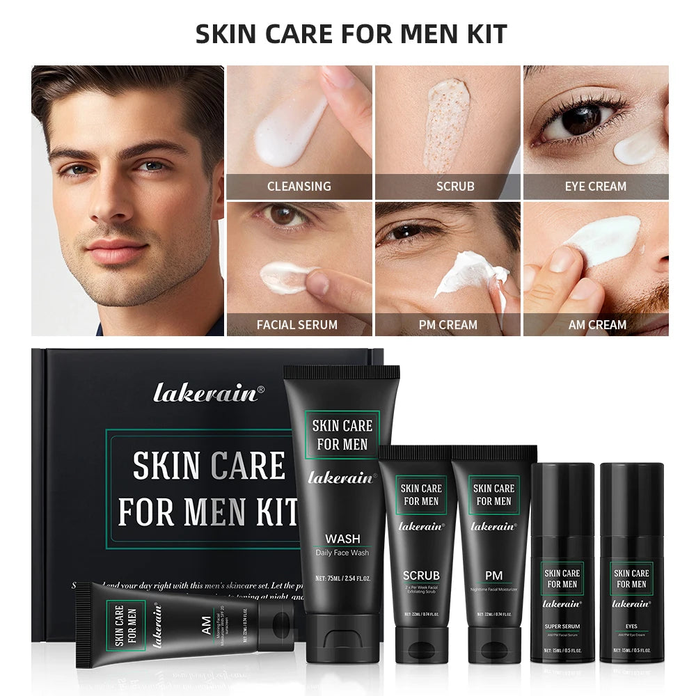 Kit de soins de la peau pour hommes
