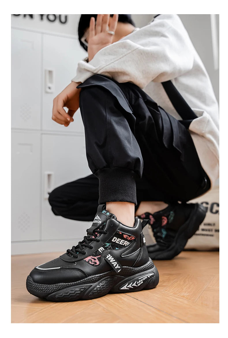 Chaussures montantes décontractées pour hommes