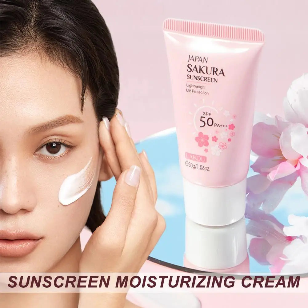 Crème solaire pour le visage et le corps Spf50, Anti-soleil UV, protection solaire pour la peau