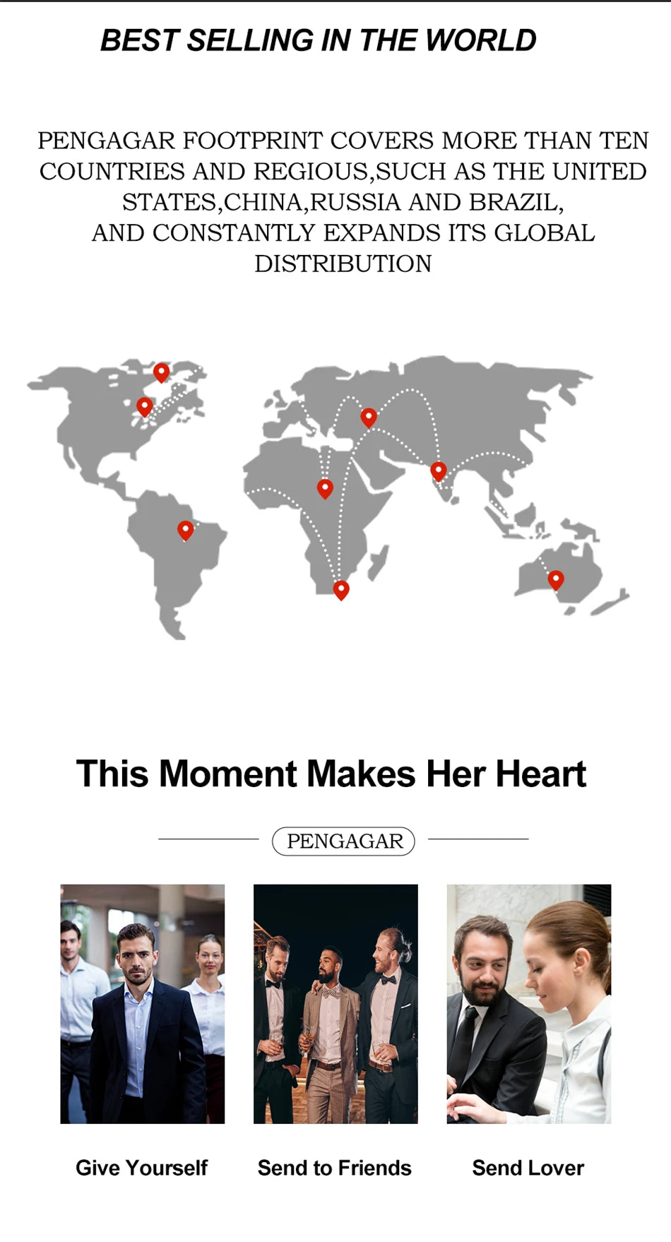 PENGAGAR luxe Quartz homme montre-bracelet Sport hommes montres étanche lumineux Date semaine acier inoxydable montre pour hommes mâle Reloj + boîte