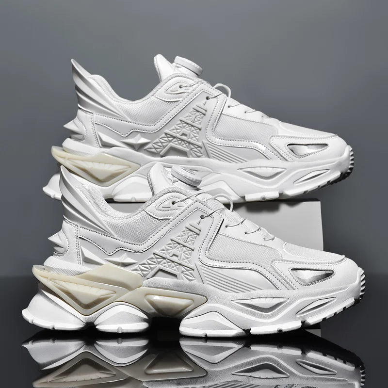 Baskets de luxe pour hommes, chaussures de course respirantes