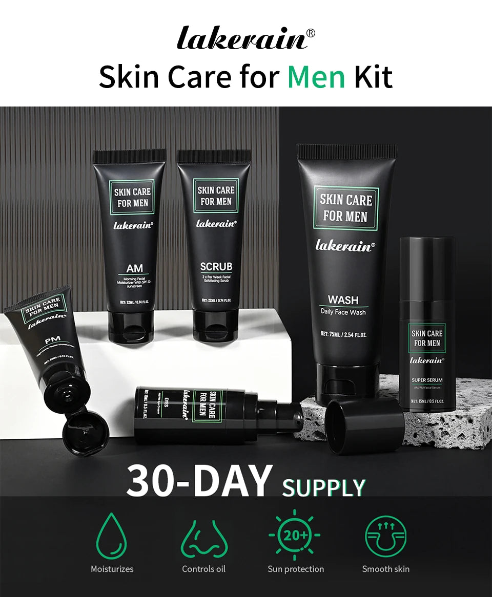 Kit de soins de la peau pour hommes