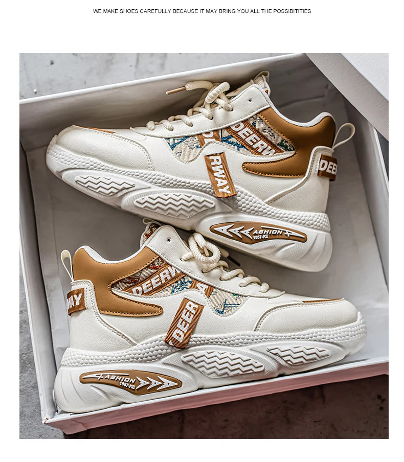 Chaussures montantes décontractées pour hommes