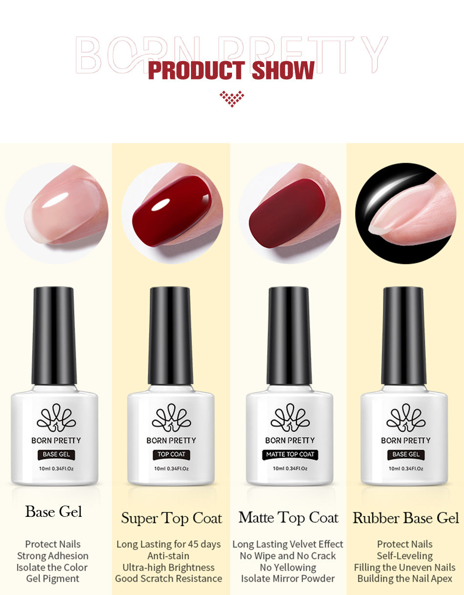BORN PRETTY 10ML Gel de Base Super