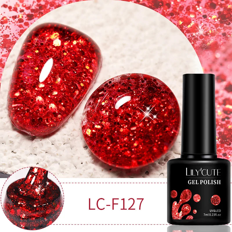 LILYCUTE 7ml 9D chat magnétique Gel vernis à ongles aimant irisé Semi Permanent tremper UV LED manucure pour Nail Art Gel vernis