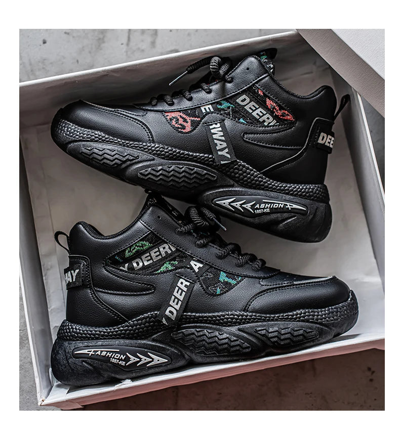 Chaussures montantes décontractées pour hommes