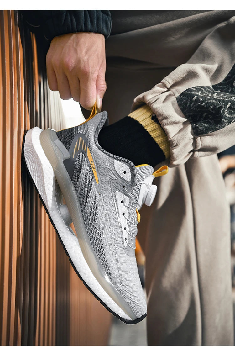 Baskets de luxe pour hommes, chaussures de course respirantes