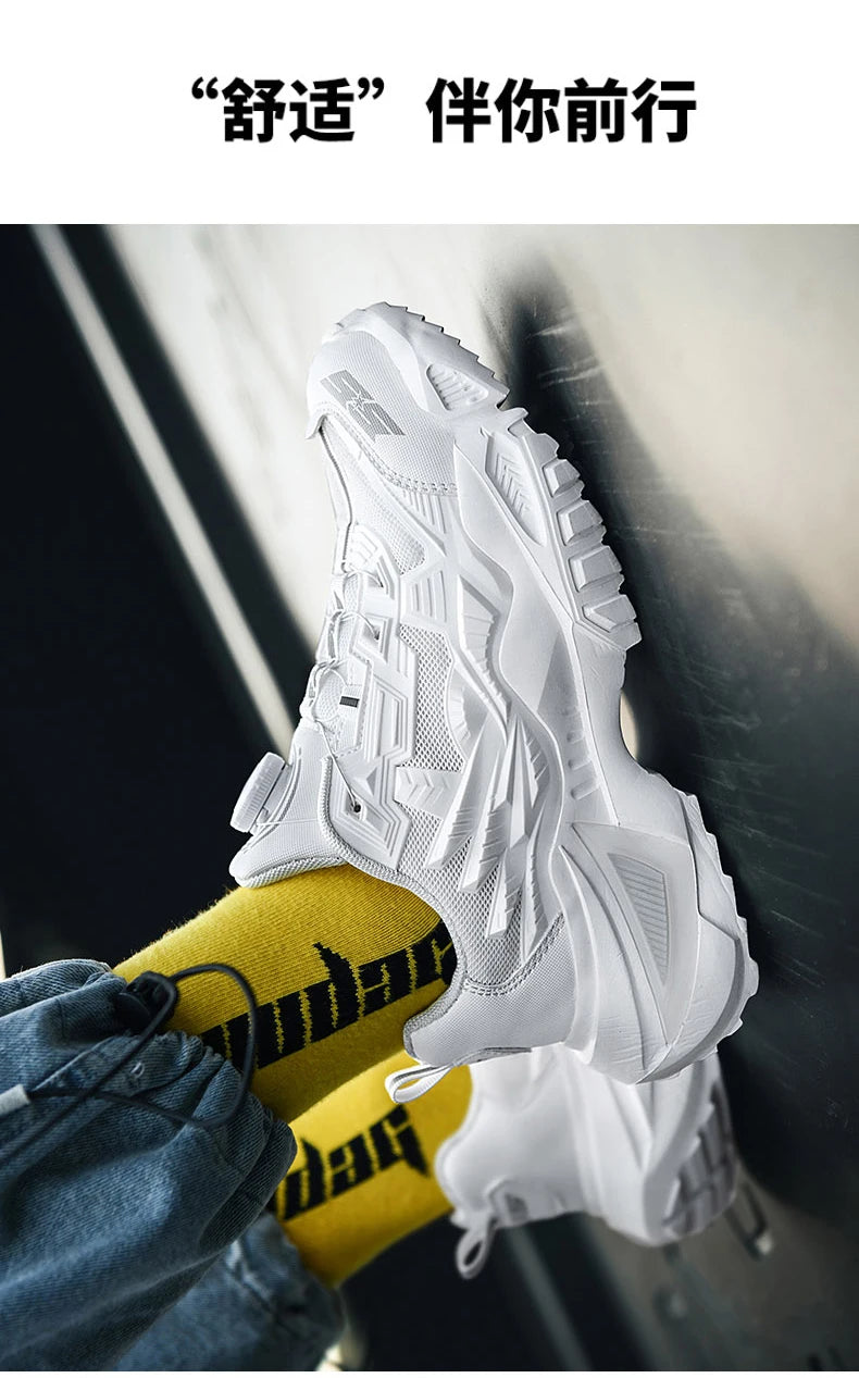 Baskets de luxe pour hommes, chaussures de course respirantes