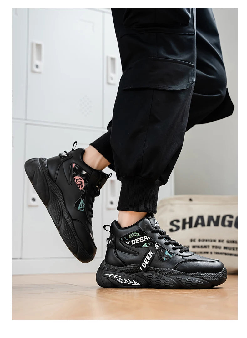 Chaussures montantes décontractées pour hommes