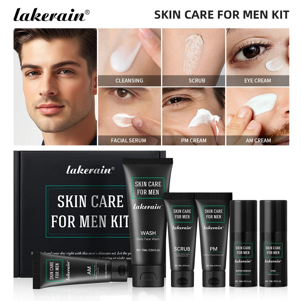 Kit de soins de la peau pour hommes
