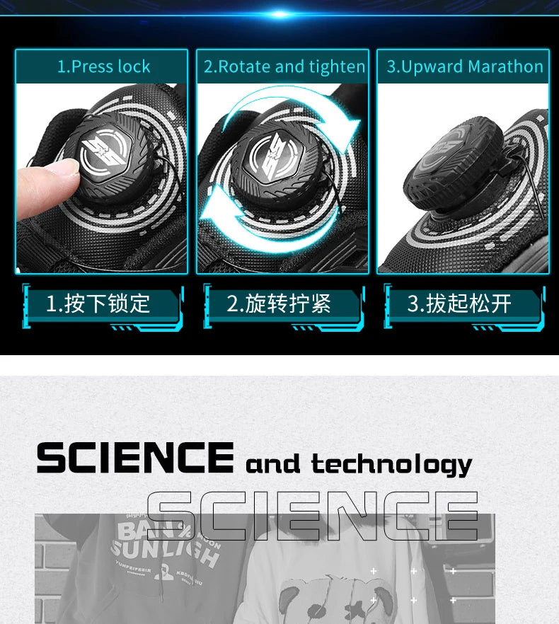 Baskets de luxe pour hommes, chaussures de course respirantes