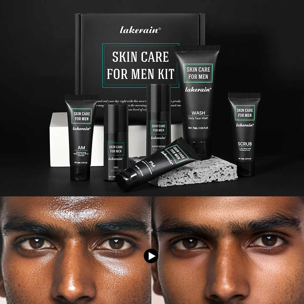Kit de soins de la peau pour hommes