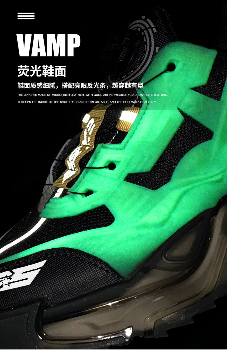 Baskets de luxe pour hommes, chaussures de course respirantes