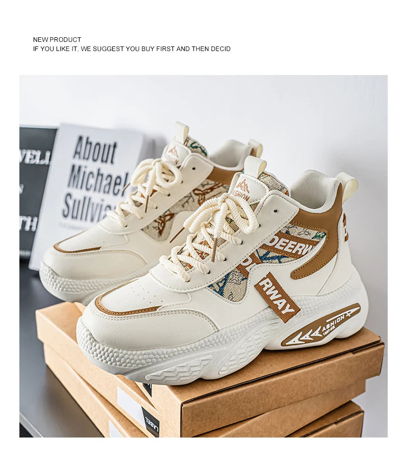 Chaussures montantes décontractées pour hommes