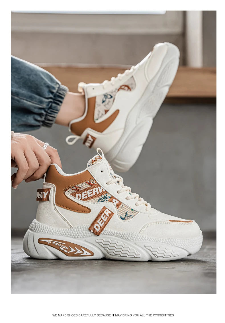 Chaussures montantes décontractées pour hommes