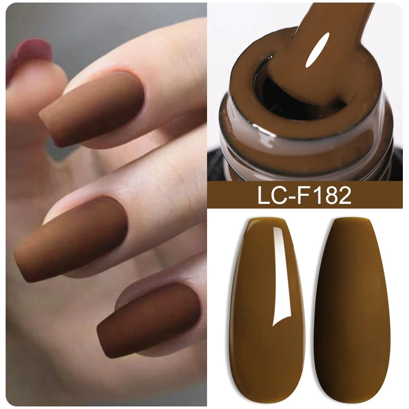 LILYCUTE 5ml blanc noir Liner Gel vernis à ongles coloré français peinture rayure Semi Permanent dessin Nail Art UV Gel vernis