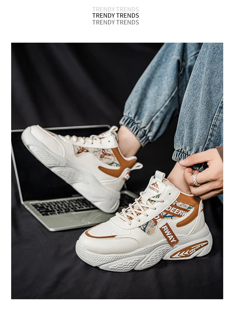 Chaussures montantes décontractées pour hommes