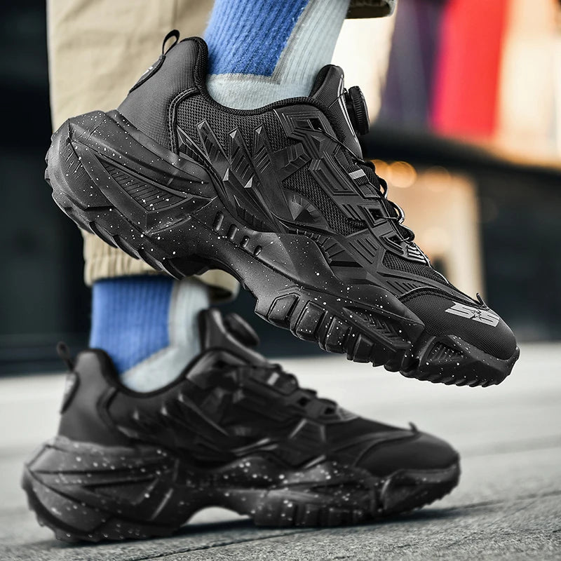 Baskets de luxe pour hommes, chaussures de course respirantes