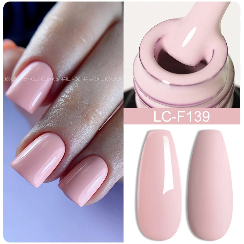 LILYCUTE 5ml blanc noir Liner Gel vernis à ongles coloré français peinture rayure Semi Permanent dessin Nail Art UV Gel vernis