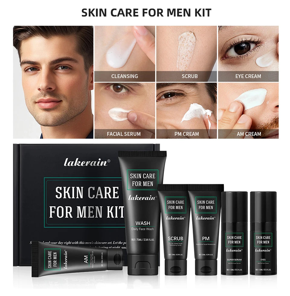 Kit de soins de la peau pour hommes