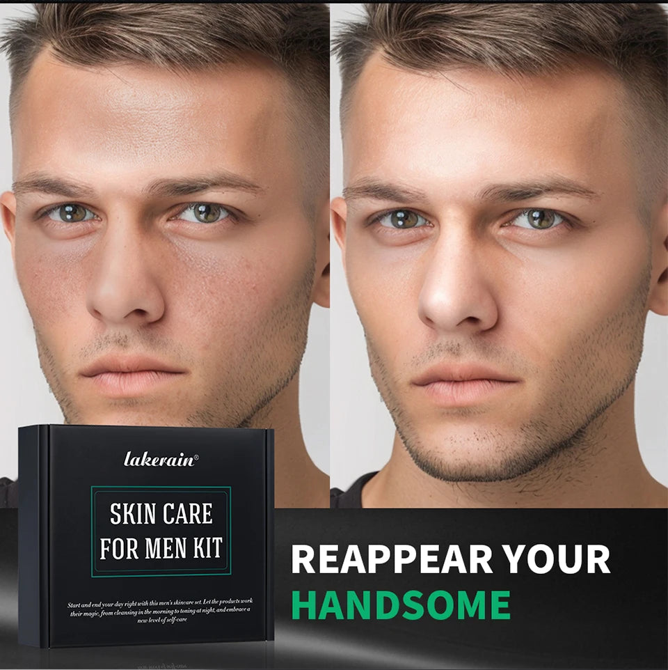 Kit de soins de la peau pour hommes