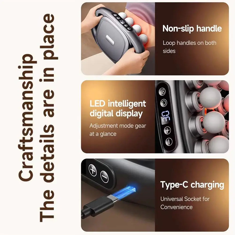 16 têtes de Massage pistolet de Massage des tissus profonds muscles Vibration professionnelle 2024