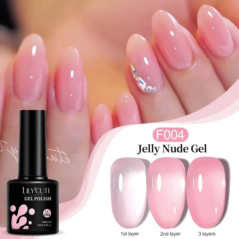 LILYCUTE 5ml blanc noir Liner Gel vernis à ongles coloré français peinture rayure Semi Permanent dessin Nail Art UV Gel vernis
