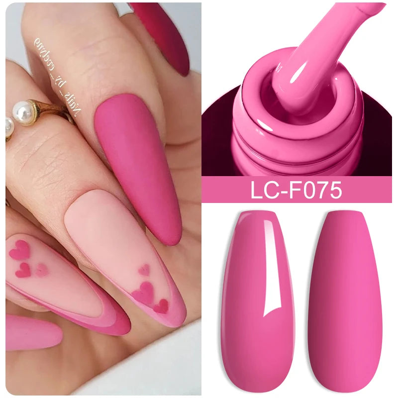 LILYCUTE 5ml blanc noir Liner Gel vernis à ongles coloré français peinture rayure Semi Permanent dessin Nail Art UV Gel vernis