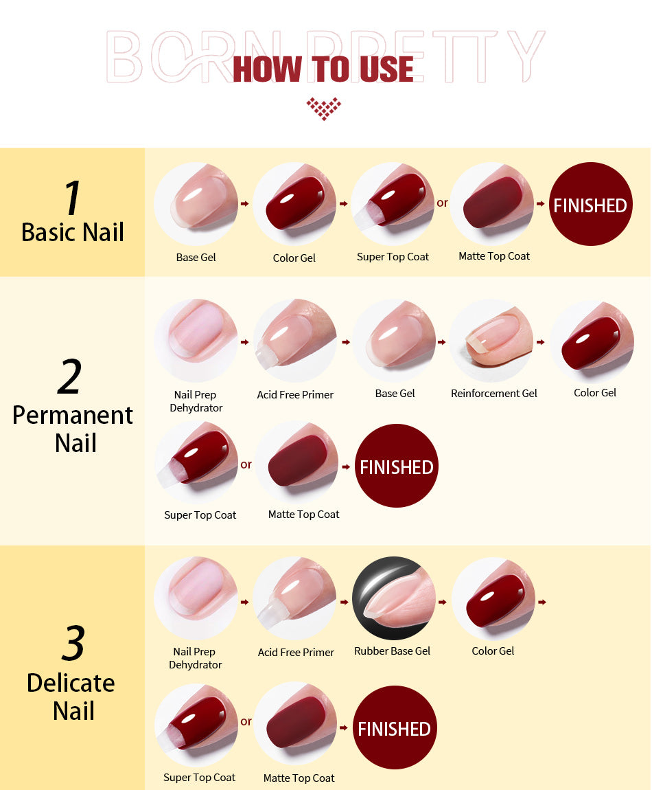 BORN PRETTY 10ML Gel de Base Super