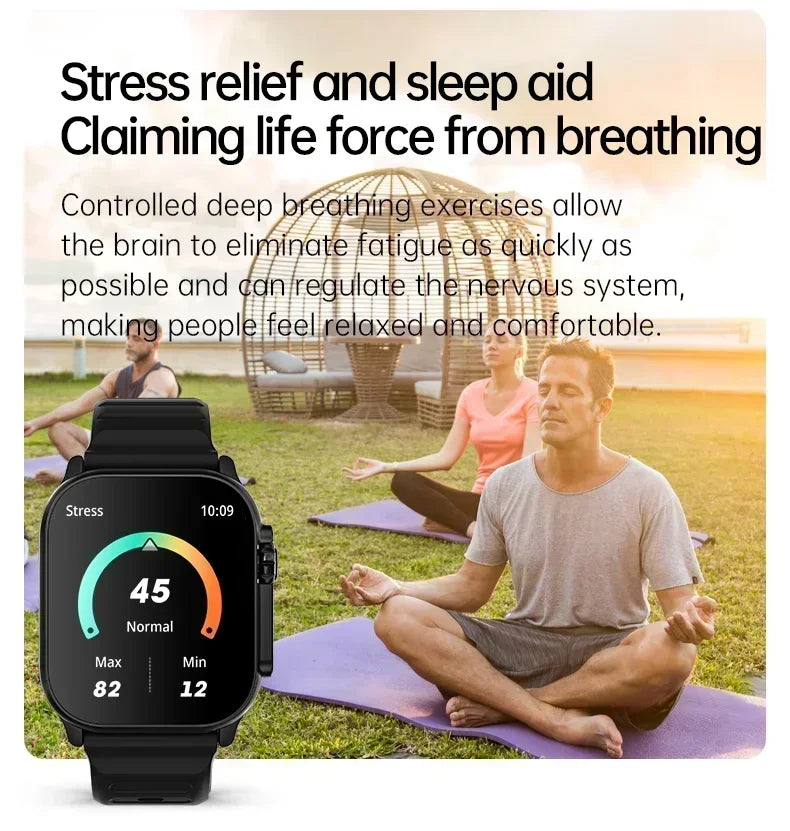 Nouvelle montre intelligente 9 Ultra Gen 2 montre Ultra IWO montre Ultra NFC Smartwatch série 9 appel Bluetooth 2.2 pouces montre de Fitness sans fil