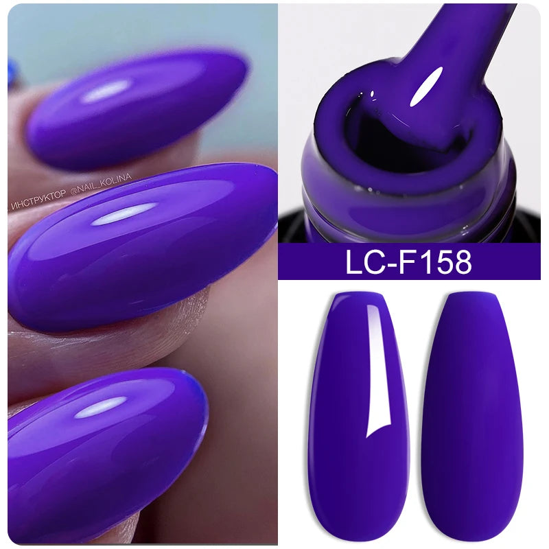 LILYCUTE 5ml blanc noir Liner Gel vernis à ongles coloré français peinture rayure Semi Permanent dessin Nail Art UV Gel vernis