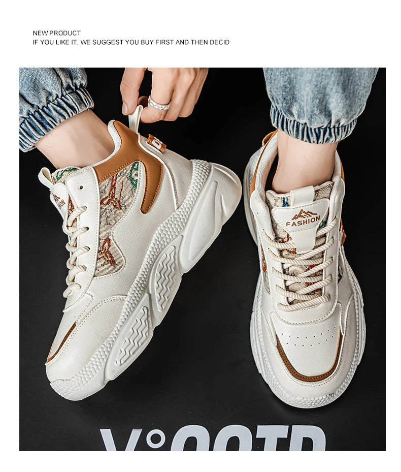 Chaussures montantes décontractées pour hommes