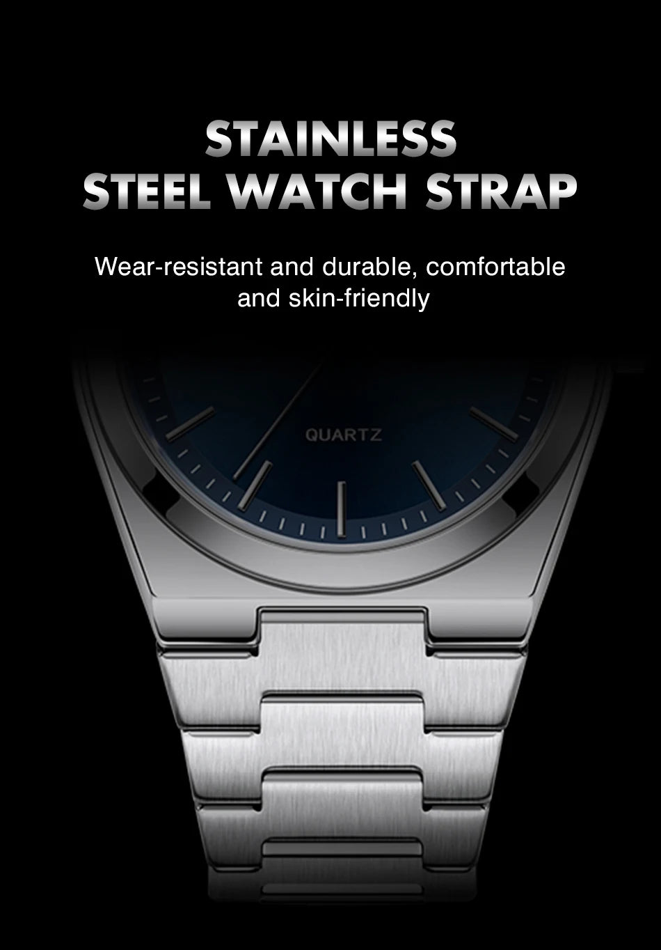 PENGAGAR luxe Quartz homme montre-bracelet Sport hommes montres étanche lumineux Date semaine acier inoxydable montre pour hommes mâle Reloj + boîte