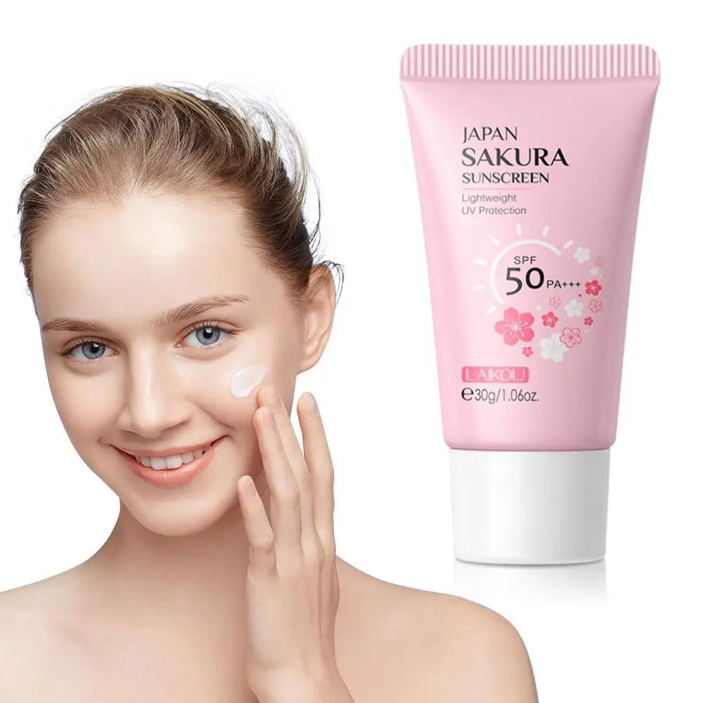Crème solaire pour le visage et le corps Spf50, Anti-soleil UV, protection solaire pour la peau