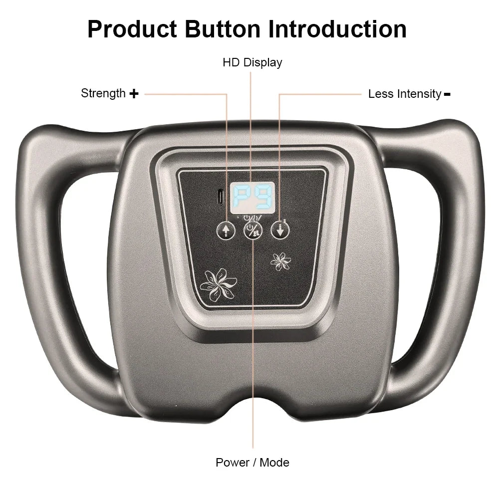 Pistolet de Massage musculaire Fascia, haute fréquence, Machine de Massage du dos, du corps, de la taille, électrique professionnel, pour les épaules et les jambes