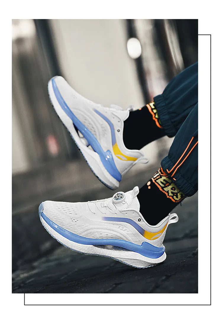 Baskets de luxe pour hommes, chaussures de course respirantes