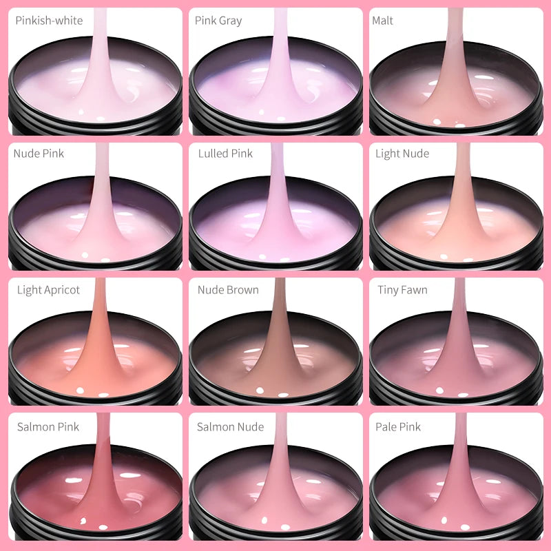 UR SUGAR 150g Gel de gelée Gel d'extension d'ongle blanc laiteux nu rose Construction rapide UV ongles Gels durs Gel de Construction auto-nivelant