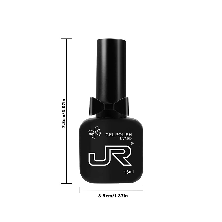 JR-Ensemble de Verhéritage à Ongles Gel UV LED, Rouge, Rose, Nude, à Tremper, à Faire Soi-Même, pour la Maison, Couche de Base, Cadeaux, 15ml, 9 Pièces