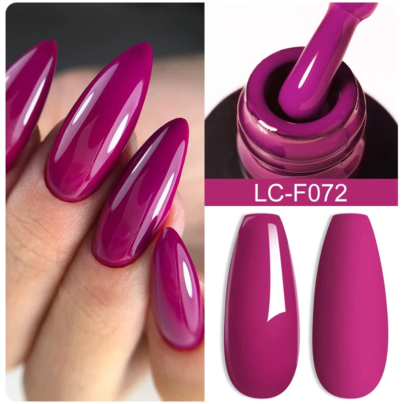 LILYCUTE 5ml blanc noir Liner Gel vernis à ongles coloré français peinture rayure Semi Permanent dessin Nail Art UV Gel vernis