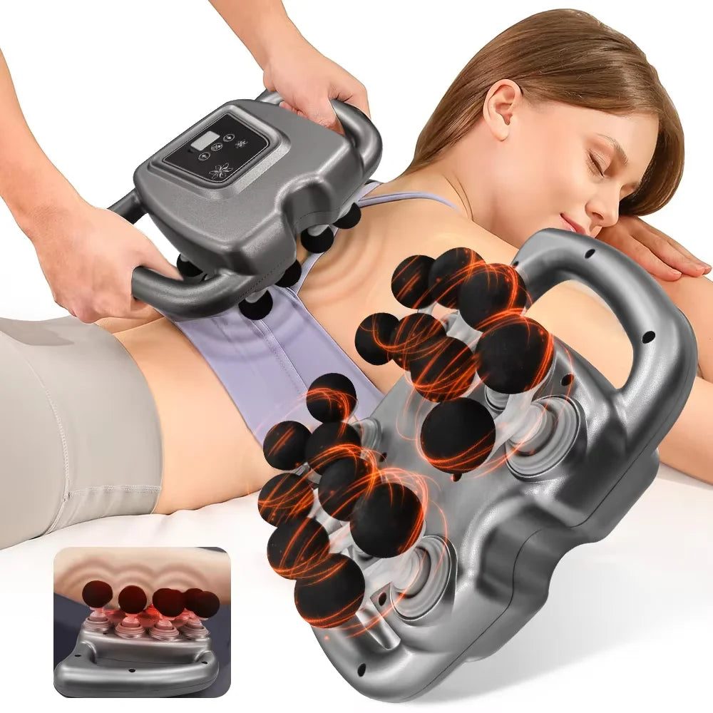 Pistolet de Massage musculaire Fascia, haute fréquence, Machine de Massage du dos, du corps, de la taille, électrique professionnel, pour les épaules et les jambes