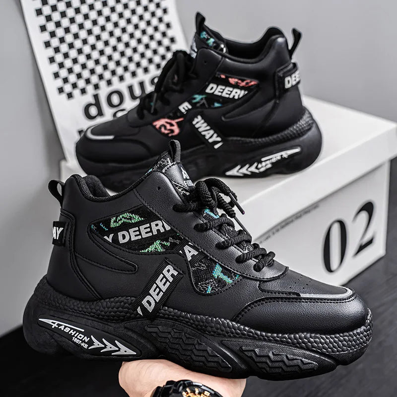 Chaussures montantes décontractées pour hommes