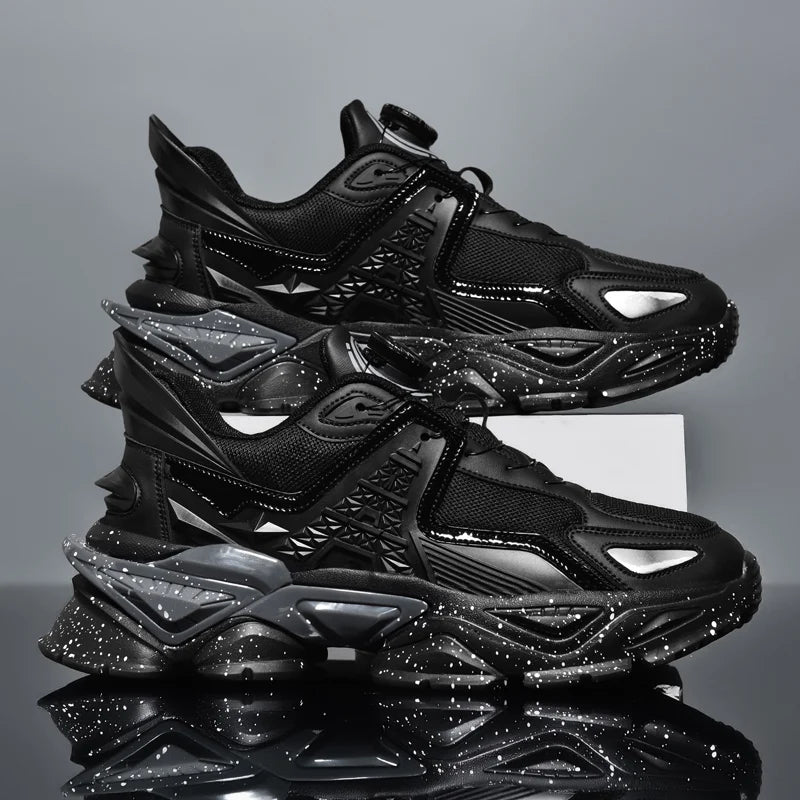 Baskets de luxe pour hommes, chaussures de course respirantes