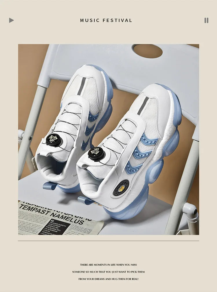 Baskets de luxe pour hommes, chaussures de course respirantes