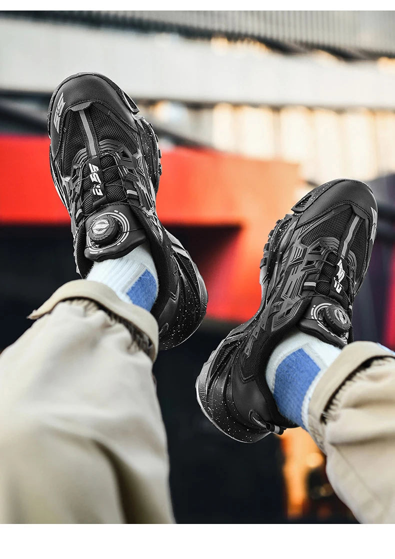 Baskets de luxe pour hommes, chaussures de course respirantes