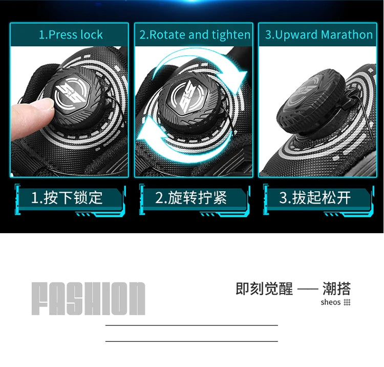 Baskets de luxe pour hommes, chaussures de course respirantes